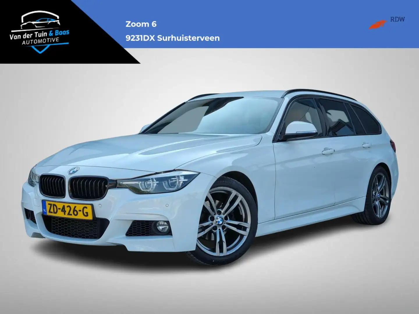 BMW 318 3-serie Touring 318i M Sport Edition Performance L Wit - 1