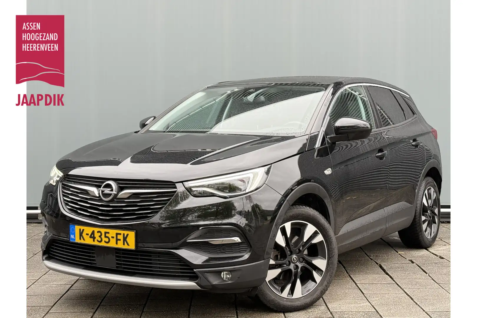 Opel Grandland X BWJ 11-2020 | 1.2T 131PK Ultimate AUTOMAAT | TREKH Zwart - 1