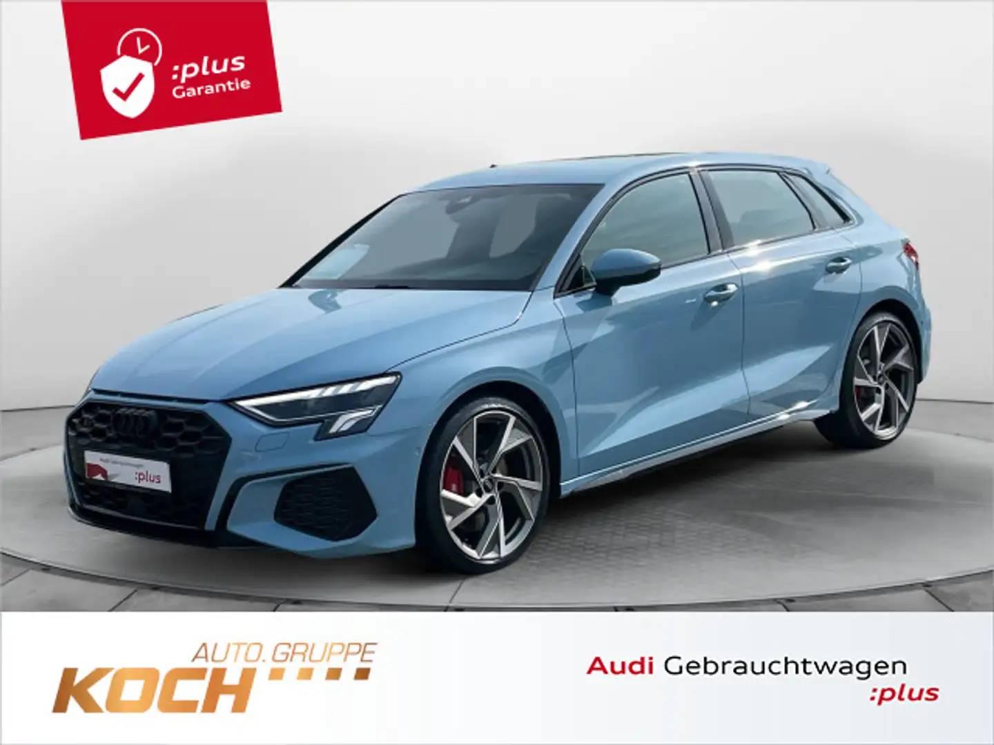 Audi S3 Sportback 2.0 TFSI q. S-Tronic, LED, B&O CarP Blau - 1