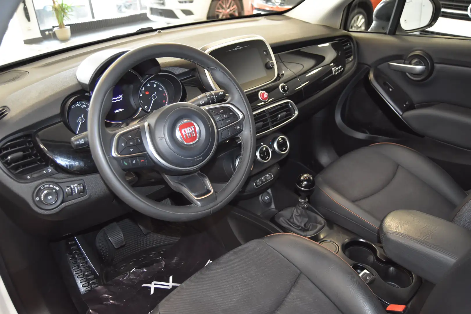 Fiat 500X 1.0 S~LED~CARPLAY~ALU~AHZ~SPURHALTEA.~LEDER Blanco - 2
