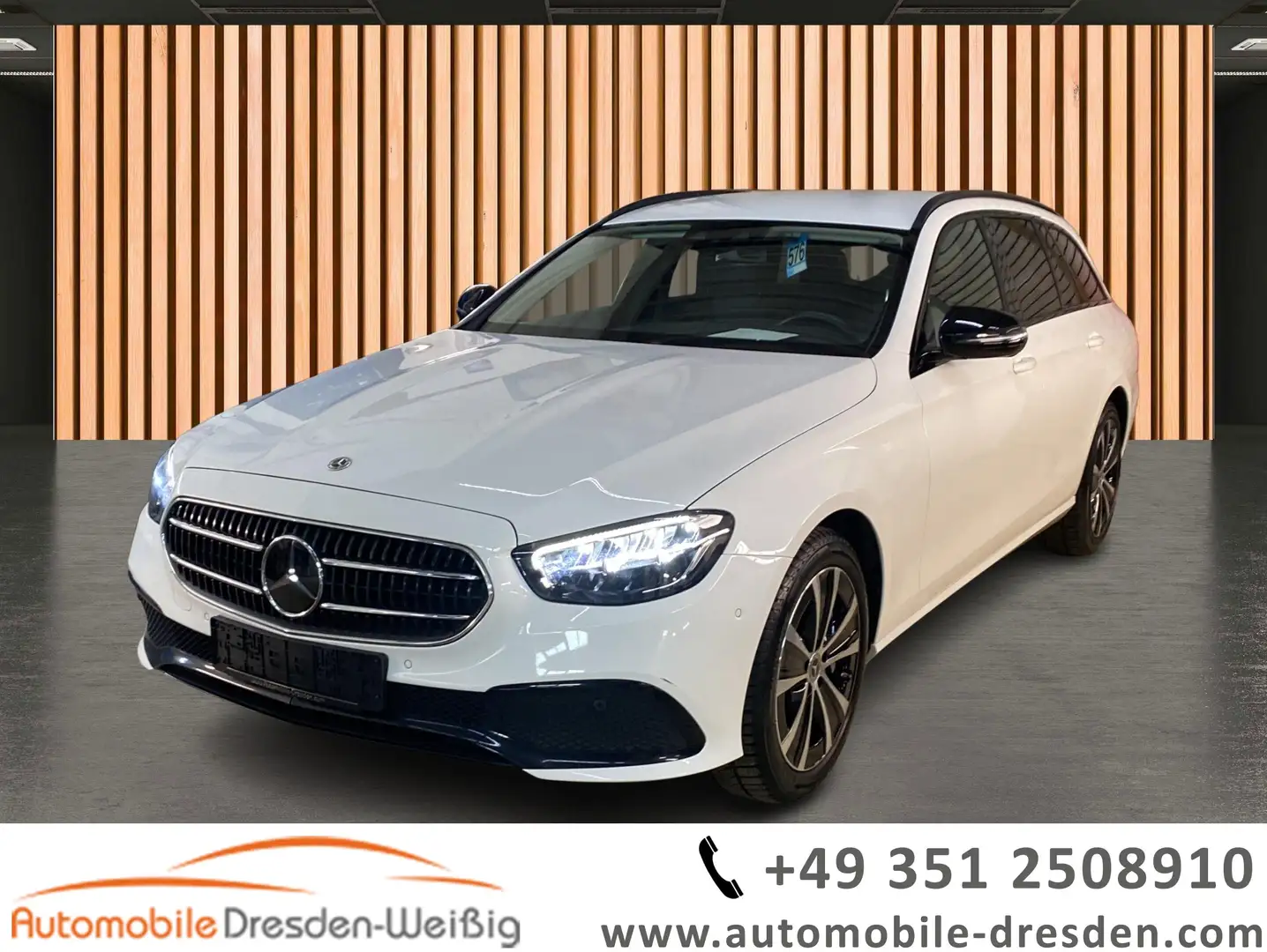 Mercedes-Benz E 300 de T Avantgarde*Navi*ACC*Kamera*AHK* Blanc - 1