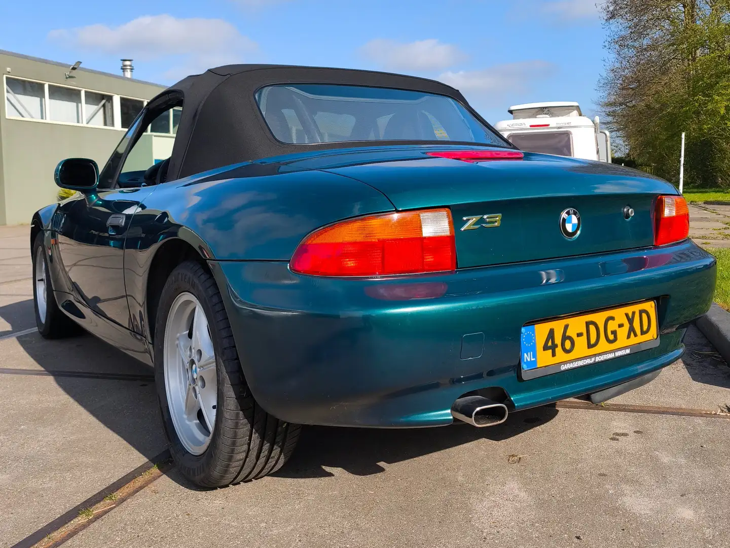 BMW Z3 Cabriolet 1.9 Nieuw Dak! Zelená - 1