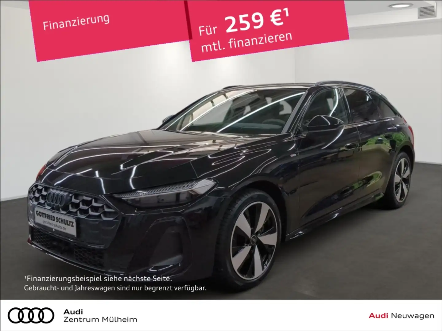 Audi A5 Avant 1.5 TFSI 150 PS tronic S lineHUD Navi Digita Schwarz - 1