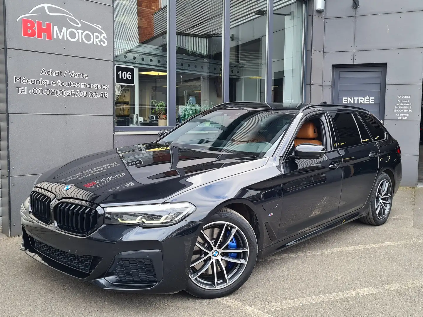 BMW 530 Touring 530e Pack M Schwarz - 1