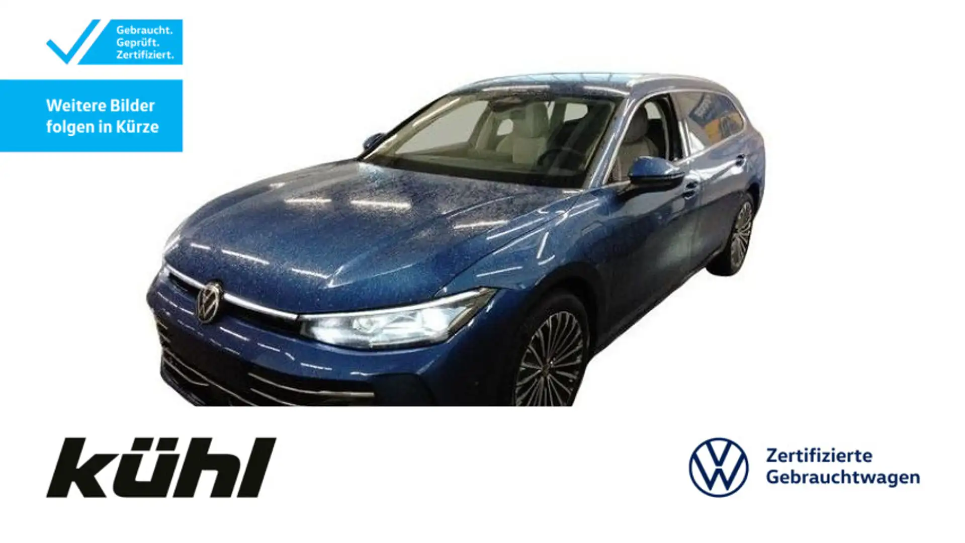 Volkswagen Passat Variant 1.5 TSI eHybrid DSG Elegance IQ.L Blau - 1