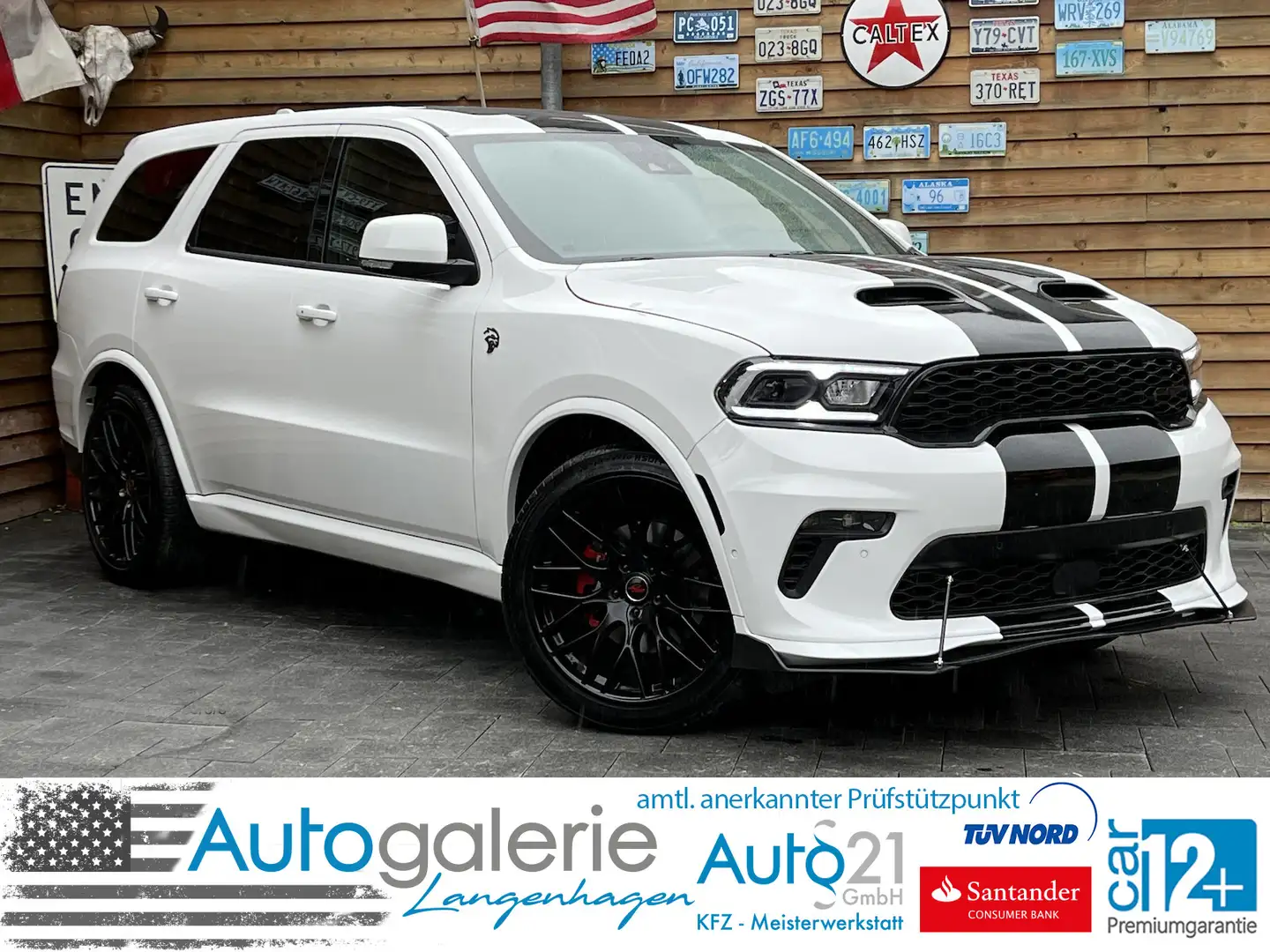 Dodge Durango 5,7L R/T Schiebed. 4x4 AWD LPG 6.S AHK Weiß - 1