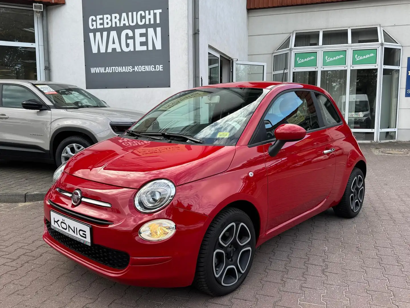 Fiat 500 1.0 GSE CLUB KLIMA*CARPLAY*TEMPO*ALLWETTER Rot - 1