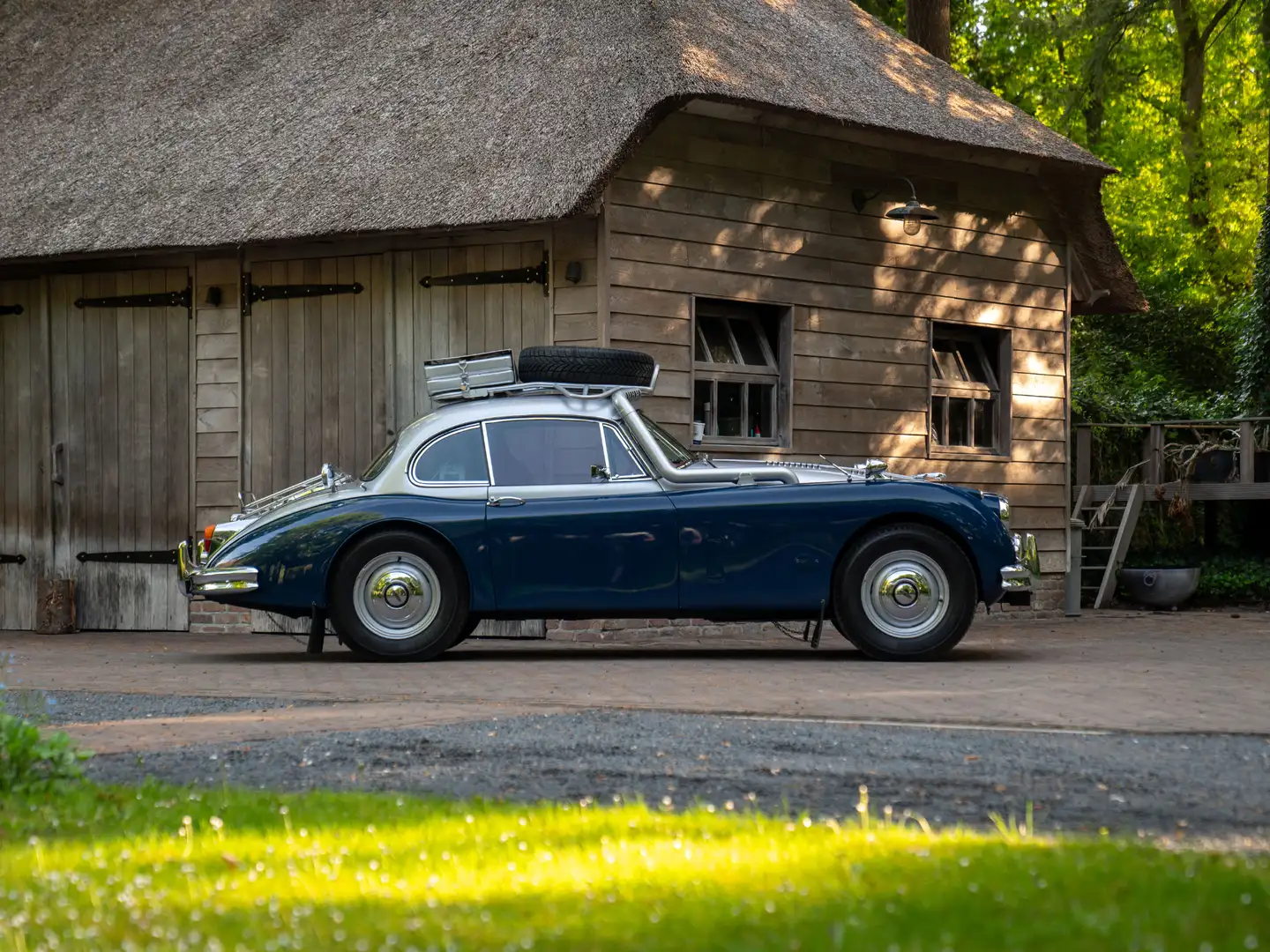 Jaguar XK 150 | Rally Prepared Синій - 1