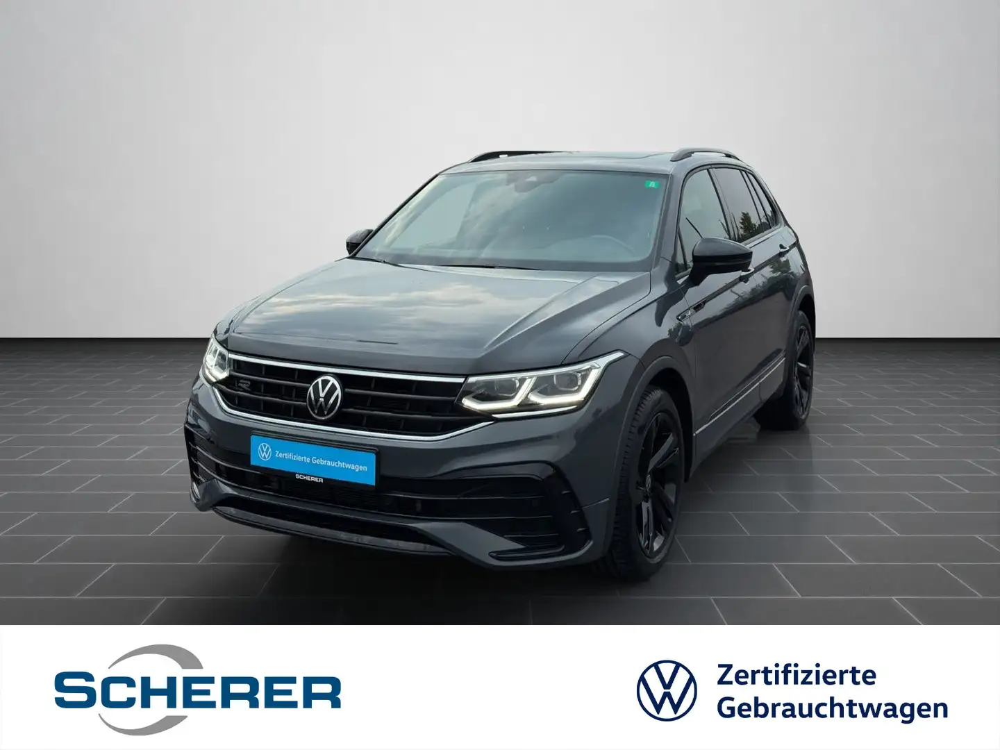 Volkswagen Tiguan R-Line 2.0 TDI DSG IQ.LIGHT BLACK STYLE N Grau - 1