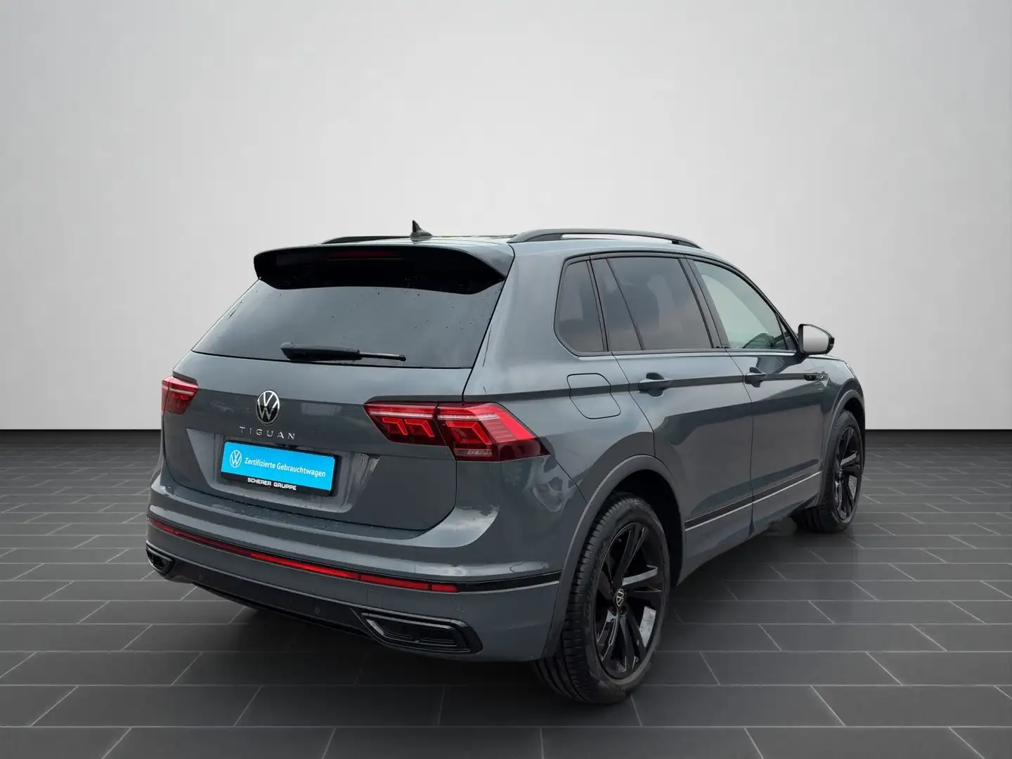 Volkswagen Tiguan R-Line 2.0 TDI DSG IQ.LIGHT BLACK STYLE N Grau - 2