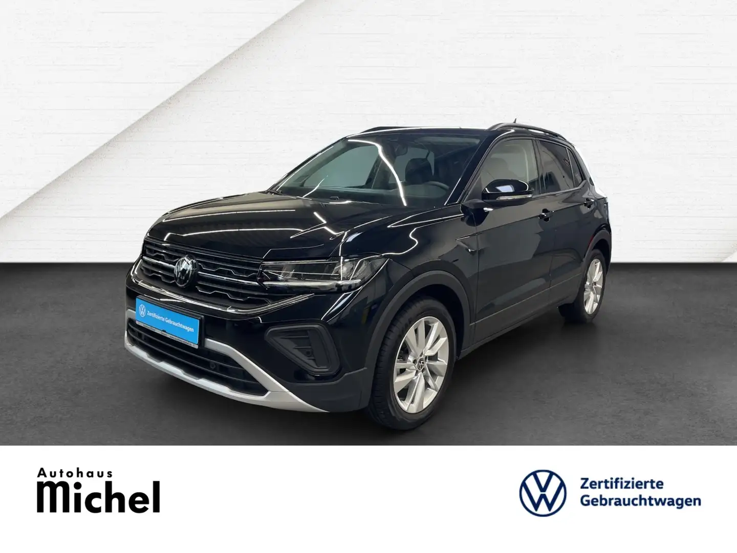Volkswagen T-Cross TSI Life 266,-mtl. ohne Anzahlung Schwarz - 1