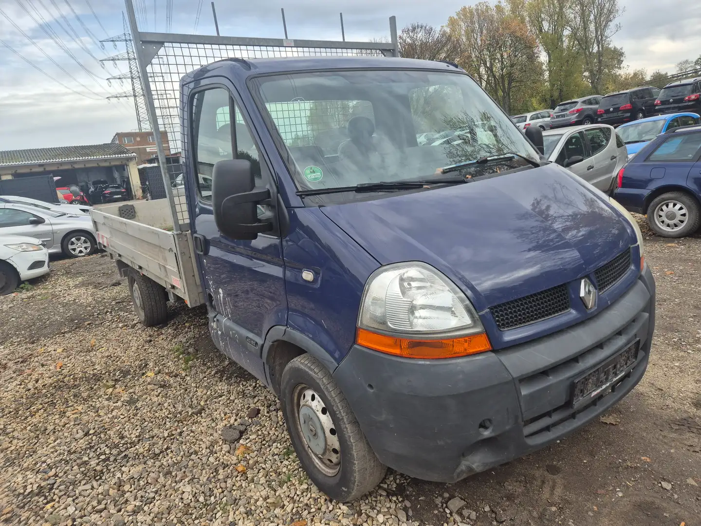 Renault Master Master 2.5 dCi Offene Kasten Pritsche Blau - 2