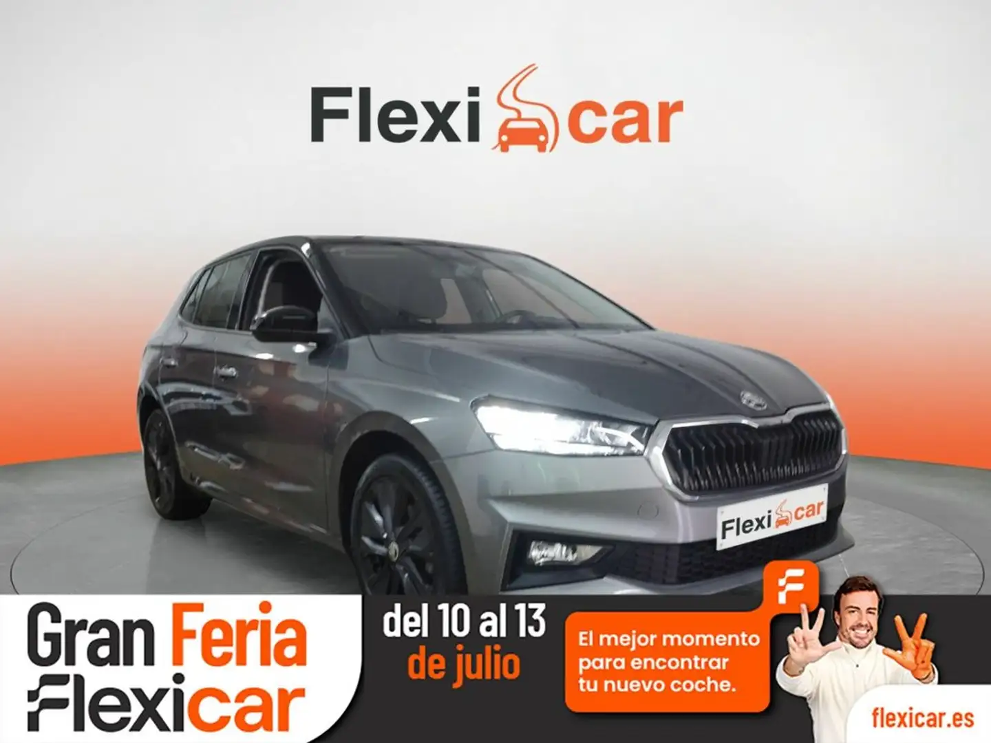 Skoda Fabia 1.0 TSI Style DSG 81kW Gris - 1