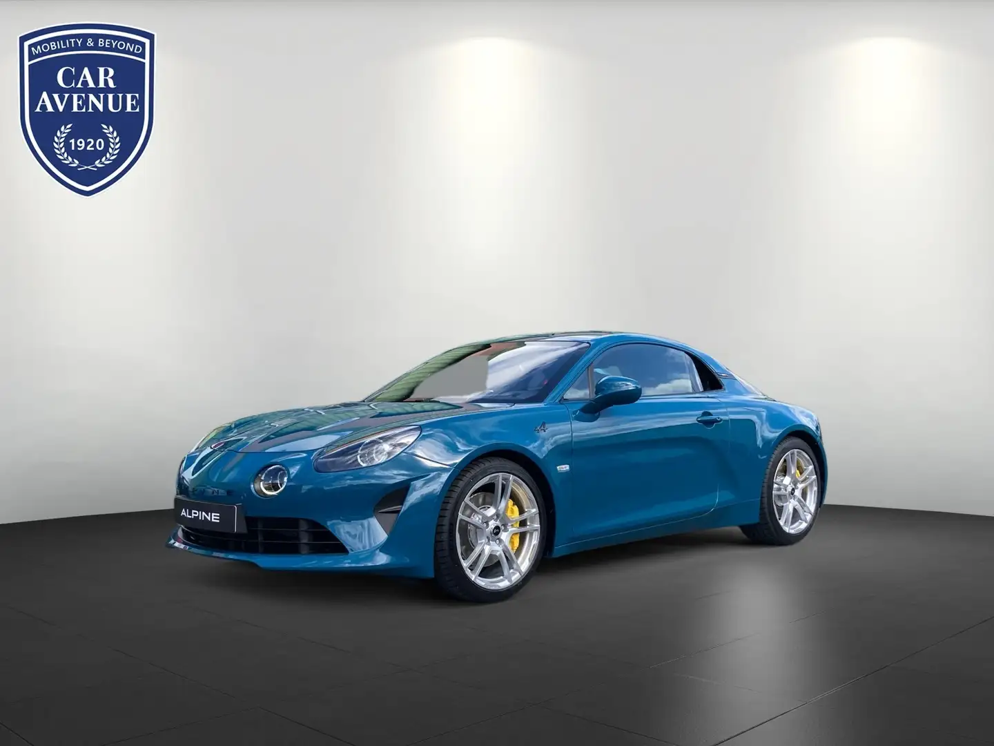 Alpine A110 GTS Heritage bleu paon *Akrapovic* Bleu - 1
