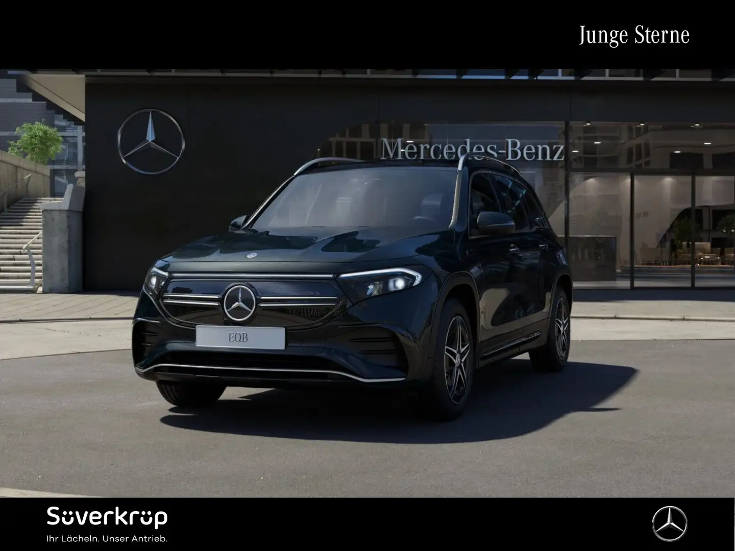 Mercedes-Benz EQB 300 4M AMG DISTR PANO SPUR KAMERA PDC SHZ Noir - 2
