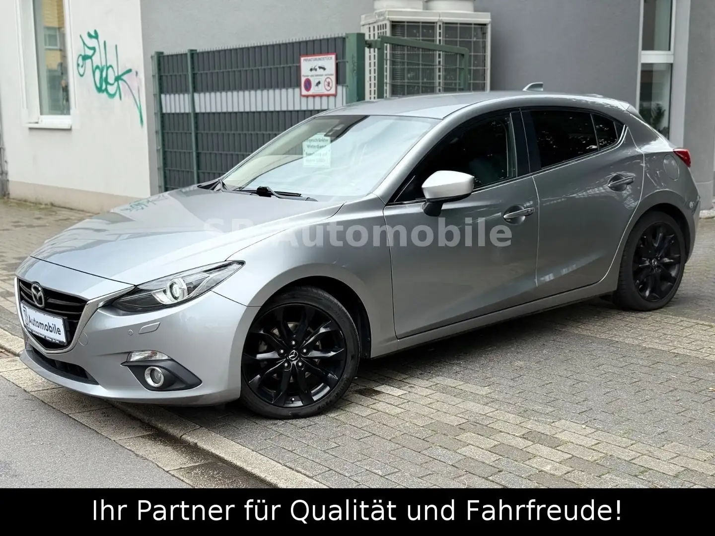 Mazda 3 Lim. Sports-Line 2.HAND*HEAD-UP*KLIMA*NAVI*PDC Argintiu - 1