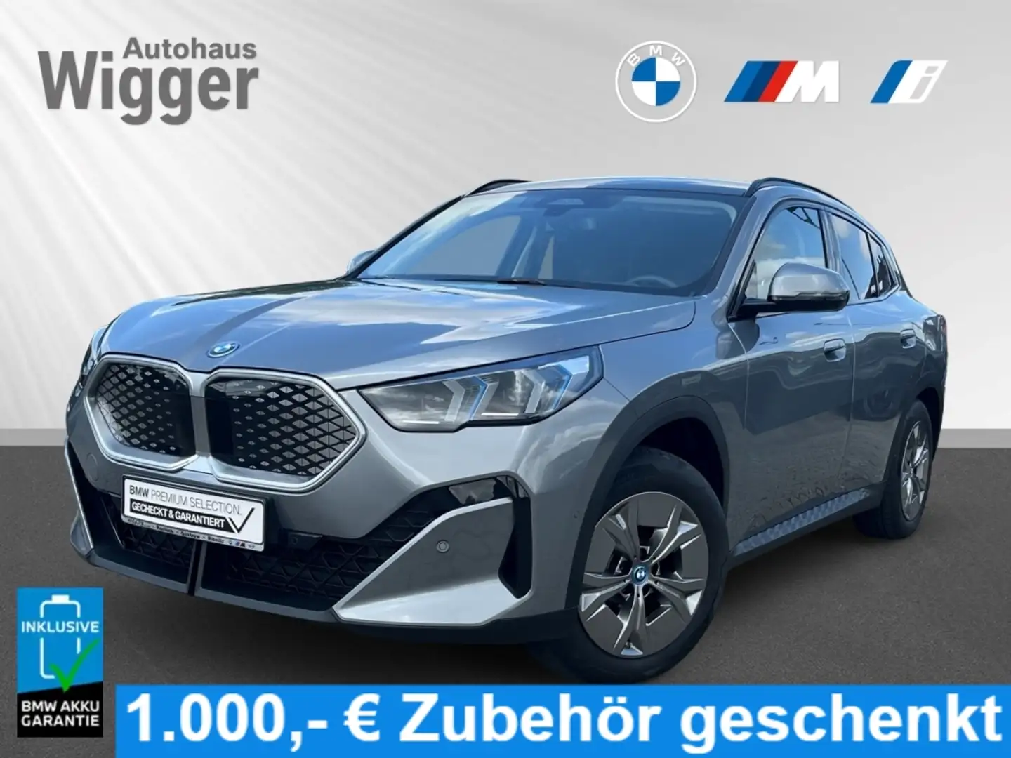 BMW X2 xDrive30/HUD/Panoramadach/Navi/Leder/LED/ACC Grau - 1