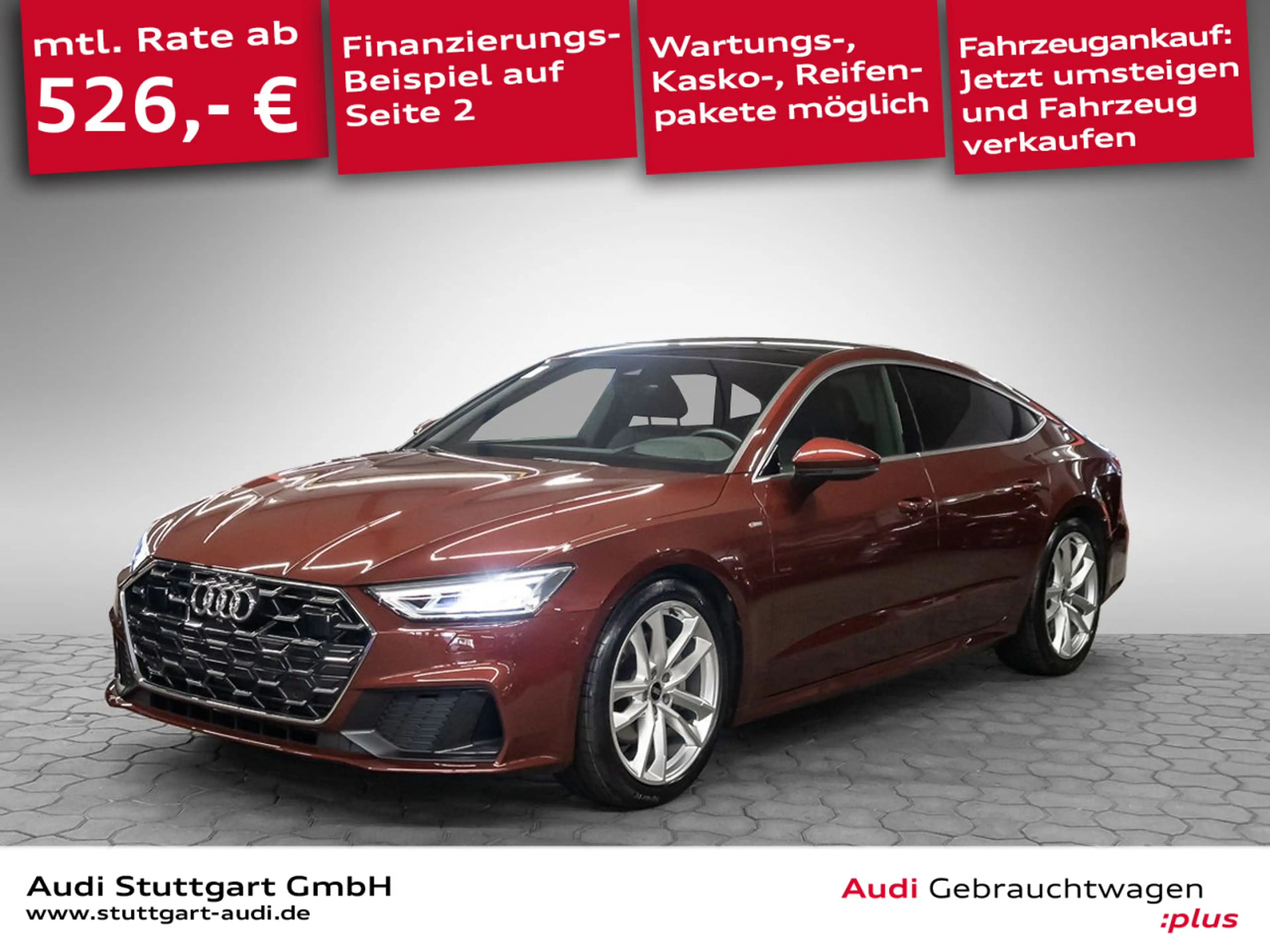 Audi A7 45 TFSI quattro S line Head Up Pano