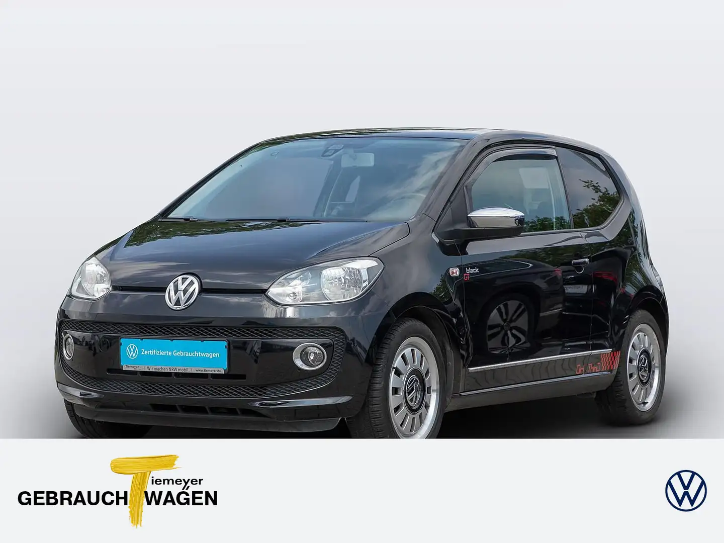 Volkswagen up! 1.0 BLACK UP! SITZHZG PDC GRA KLIMA Zwart - 1