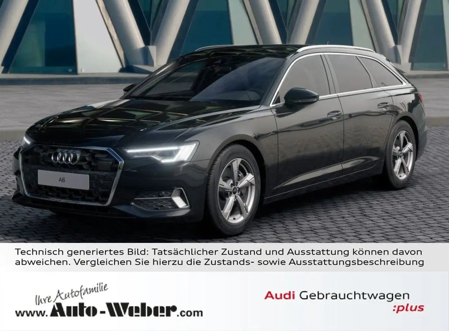 Audi A6 Avant 45TFSI qu PANO AHK PRIVACY KAMERA TOUR Schwarz - 1