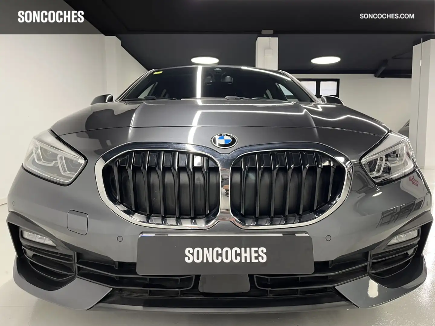 BMW 118 118i Gris - 2