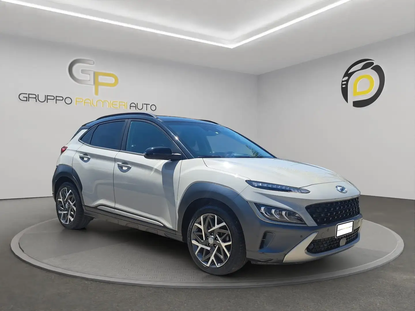 Hyundai KONA Kona I 2021 1.6 gdi hev Xclass 2wd 141cv dct Gris - 1