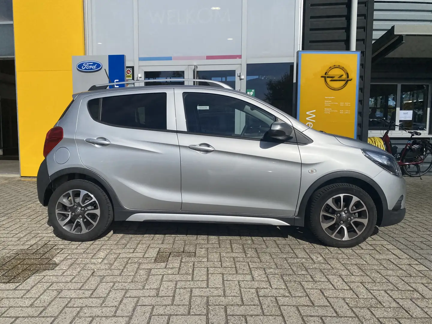 Opel Karl 1.0 75pk Rocks Online Edition | NAVIGATIE| PARKEER Gris - 2