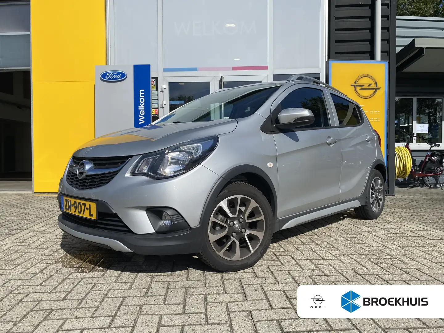 Opel Karl 1.0 75pk Rocks Online Edition | NAVIGATIE| PARKEER Gris - 1