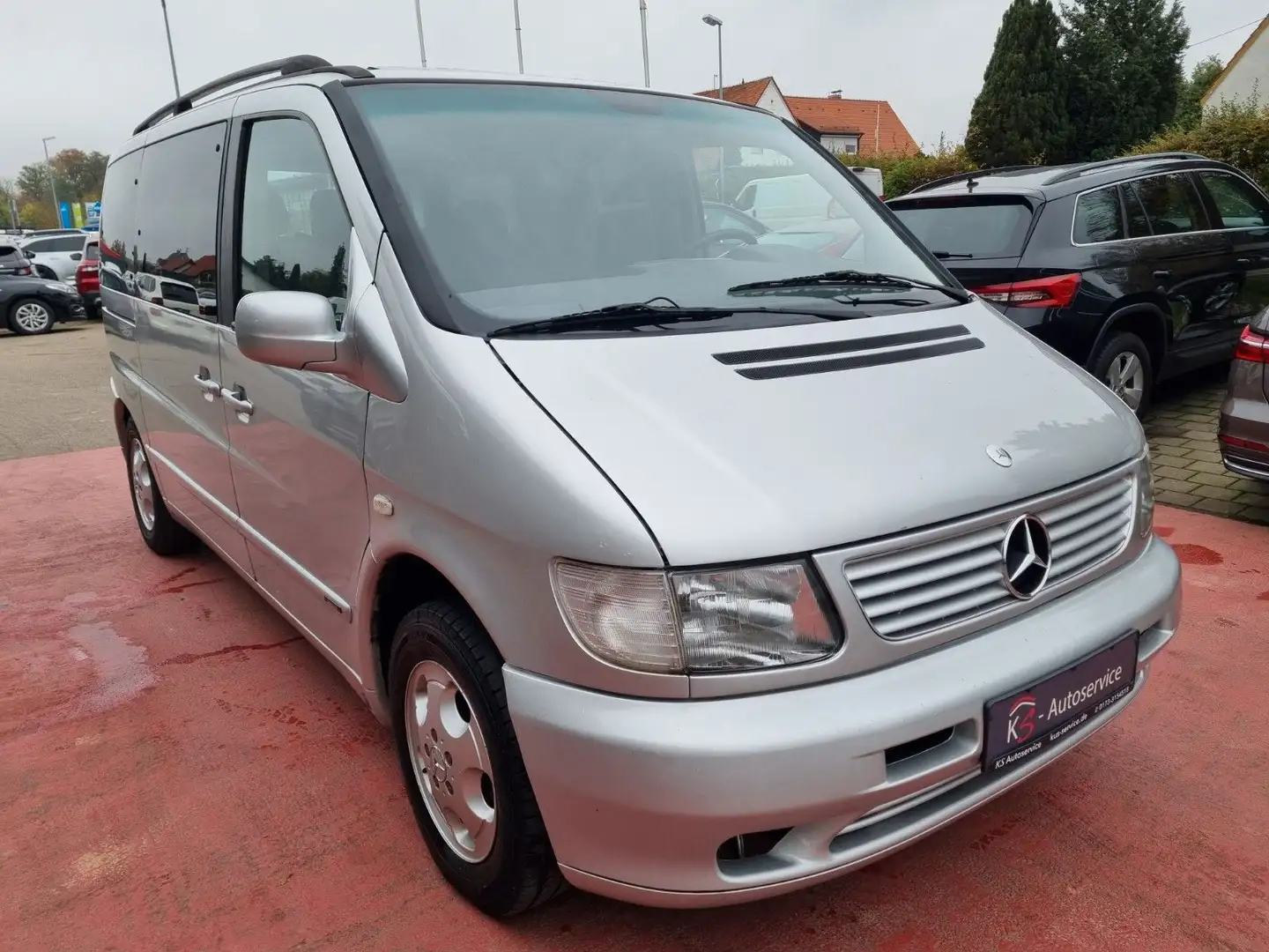 Mercedes-Benz V 220 CDI FASHION  "2.Hand/orig.155.000Km" Silber - 2