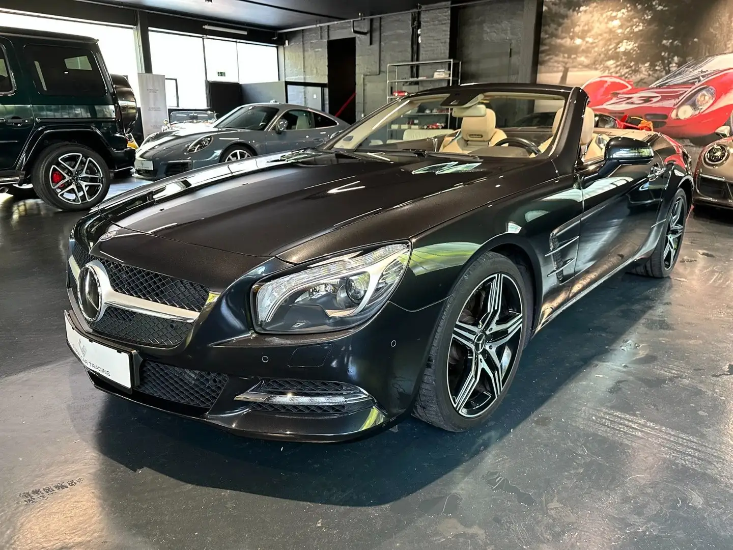 Mercedes-Benz SL 500 BlueEFFICIENCY Roadster*Airscarf*Pano* Noir - 1