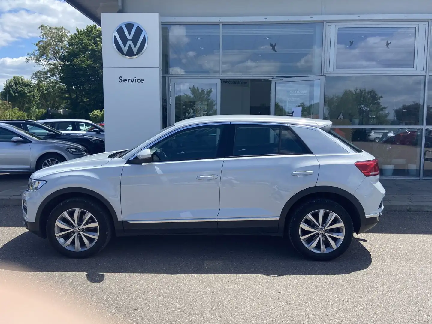 Volkswagen T-Roc 2.0 TDI DSG Style 4-MOTION NAVI+STANDHEIZU Silber - 2