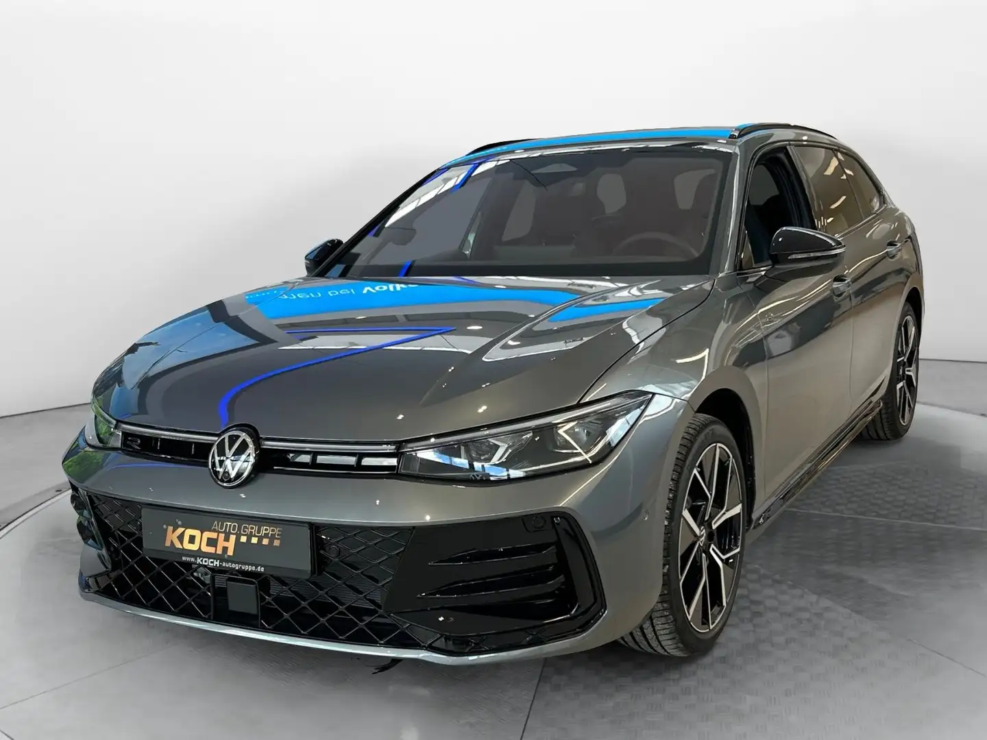 Volkswagen Passat Variant 2.0TDI R-Line DSG 4M Leder AHK LE Grau - 2