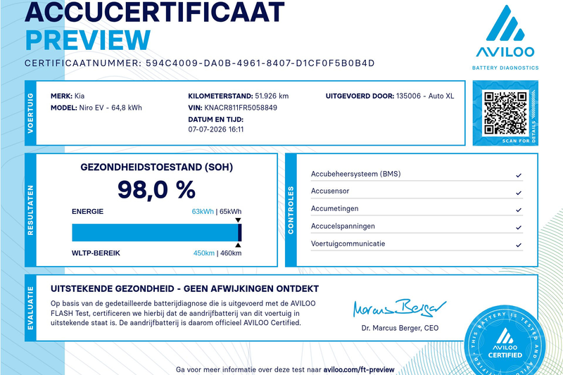 Kia e-Niro EV DynamicLine 64.8 kWh 3-Fase (98% SOH) Adapt. Cr — photo 2
