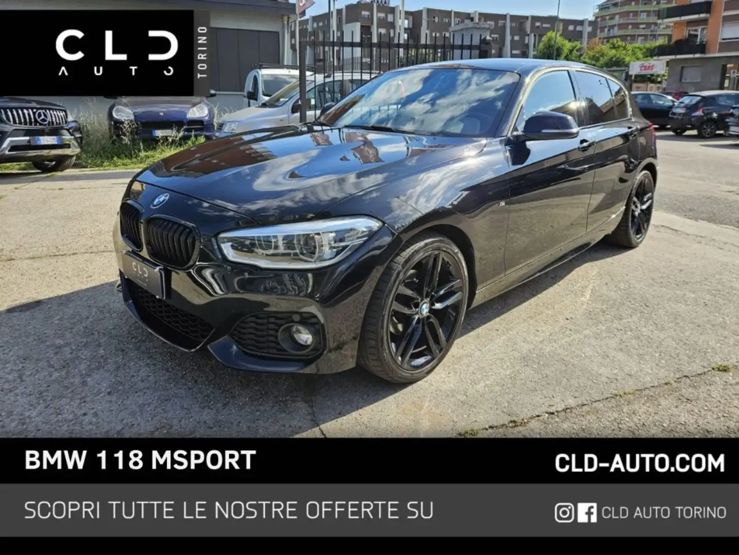 BMW 118 d 5p. Msport Czarny - 1