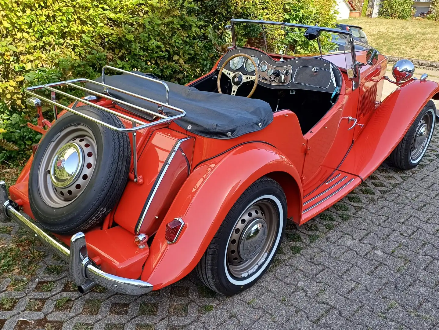 MG TD Roadster Rot - 2