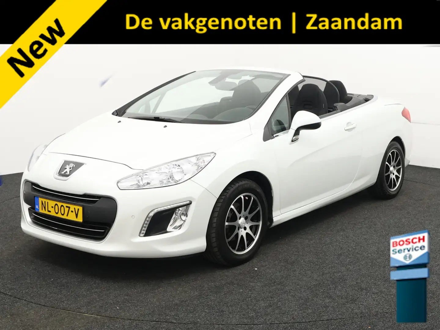 Peugeot 308 CC 1.6 VTi Sport Pack Wit parelmoer, parkeersensor Weiß - 1