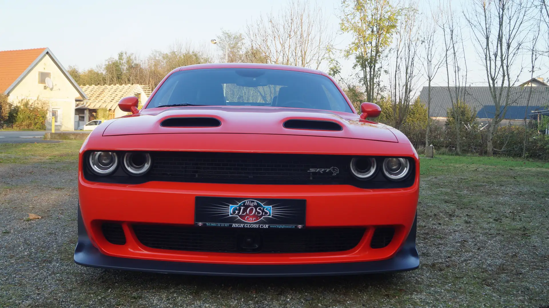 Dodge Challenger SRT Hellcat Widebody 6,2 V8, UNFALLFREI, 1. BESITZ Naranja - 2