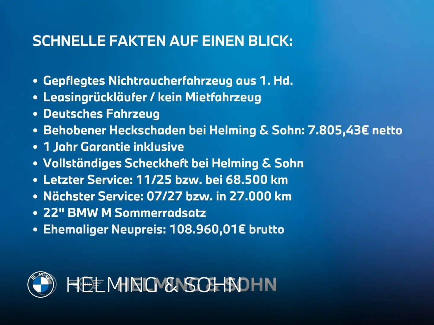 BMW X6 xDrive40d M-Sport Head-Up HK HiFi Iconic Glow uvm. Grau - 1