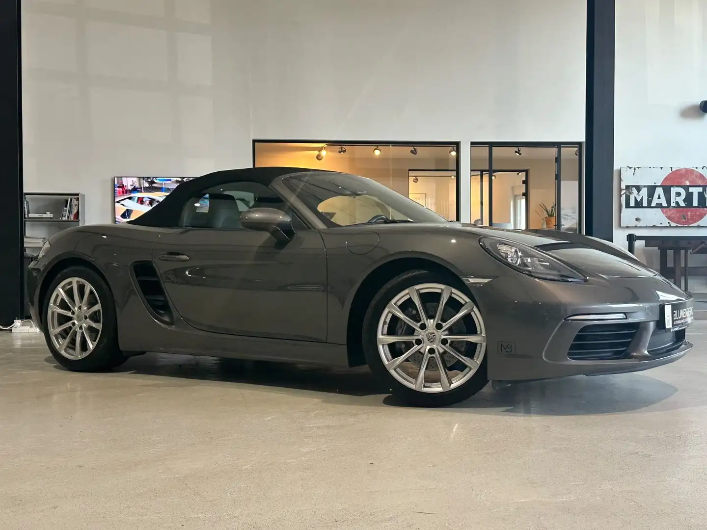 Porsche Boxster 718 *Sportabgas,Apple,PDC,Bi-Xenon* Szary - 2