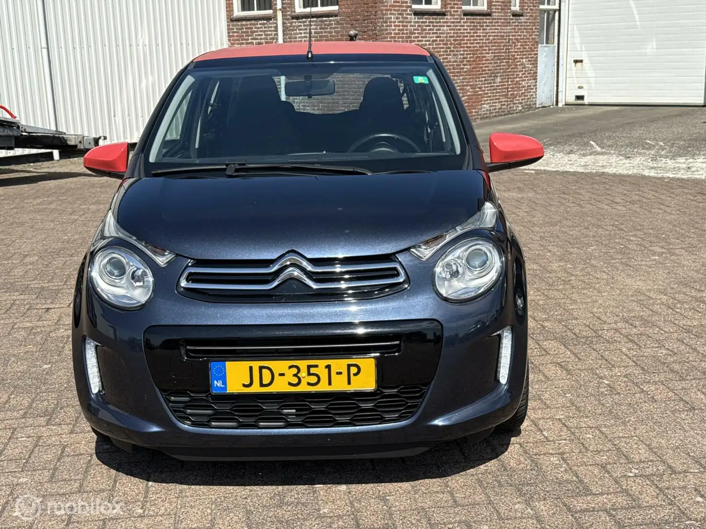 Citroen C1 1.0 VTi Airscape Shine CABRIO AUTOMAAT AIRCO Blauw - 2