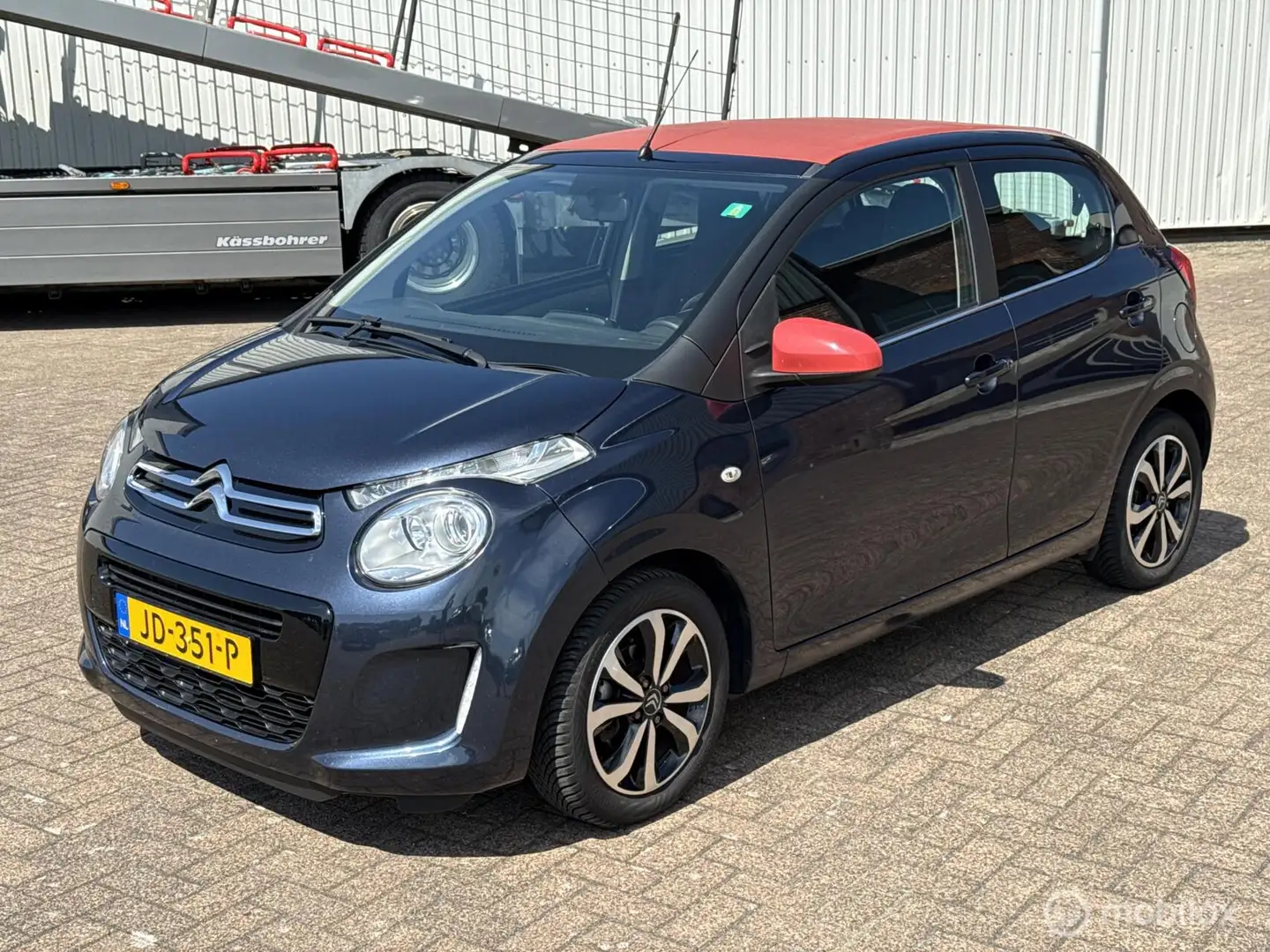 Citroen C1 1.0 VTi Airscape Shine CABRIO AUTOMAAT AIRCO Blauw - 1