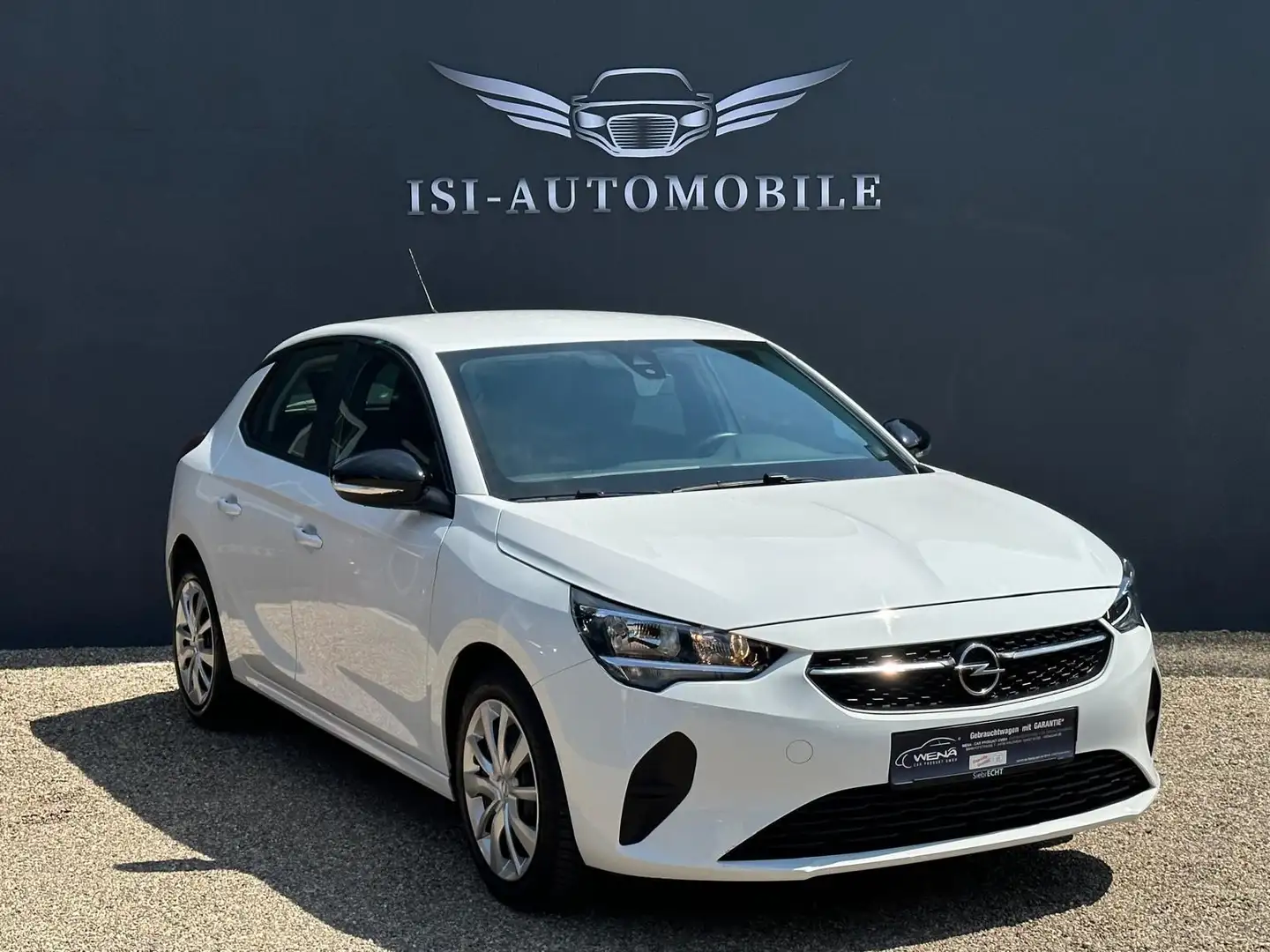 Opel Corsa F Edition Klima"Spurass."Sitzheiz"Garantie Weiß - 2
