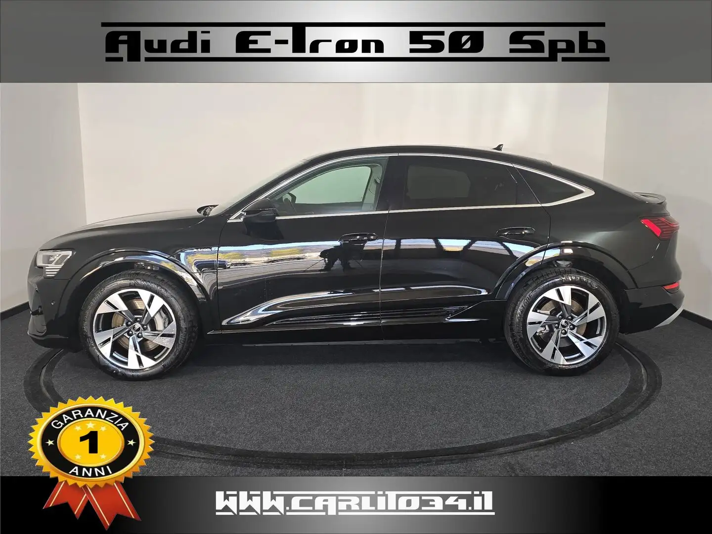 Audi e-tron 50 S line Edition quattro cvt Noir - 2