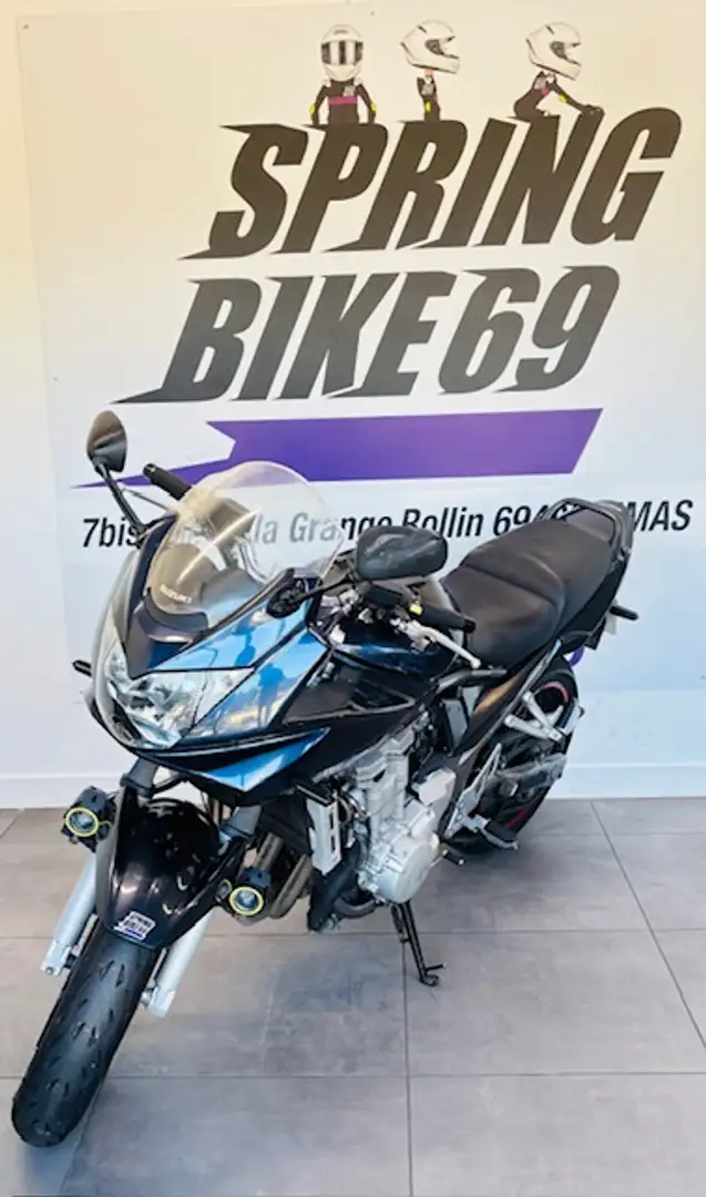 Suzuki GSF 650 Bleu - 2