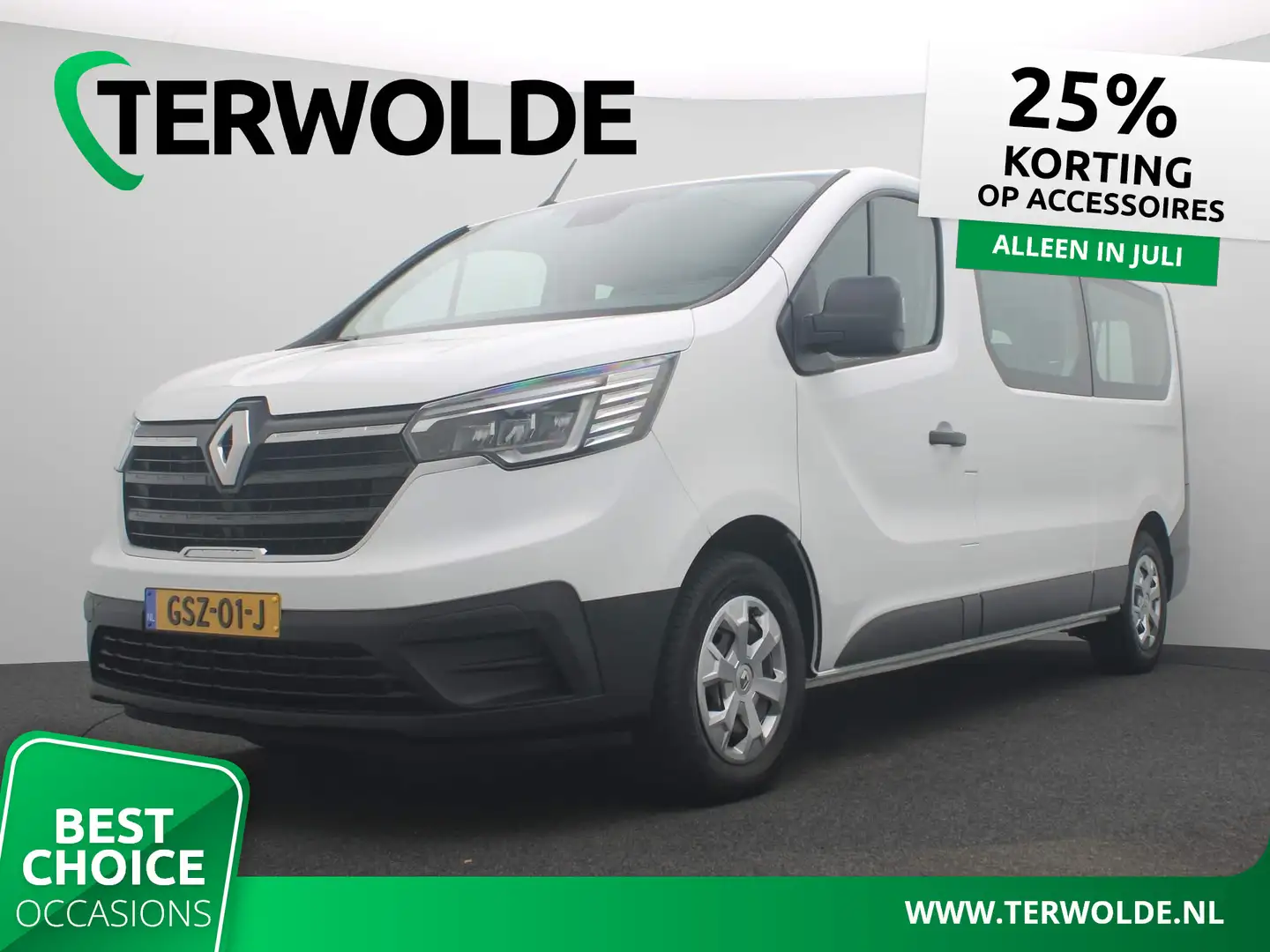 Renault Trafic Combi Life L2 Blue dCi 110 S&S | 9 Persoons | Wit - 1