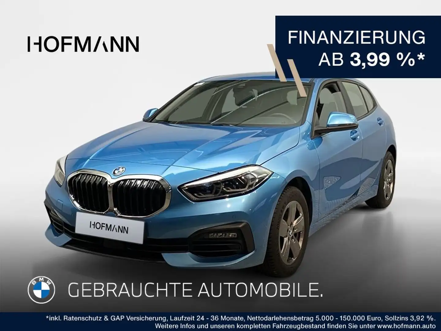BMW 118 Advantage Blau - 1
