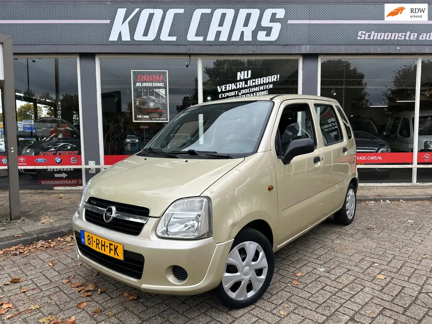 Opel Agila 1.2-16V Flexx Geel - 1