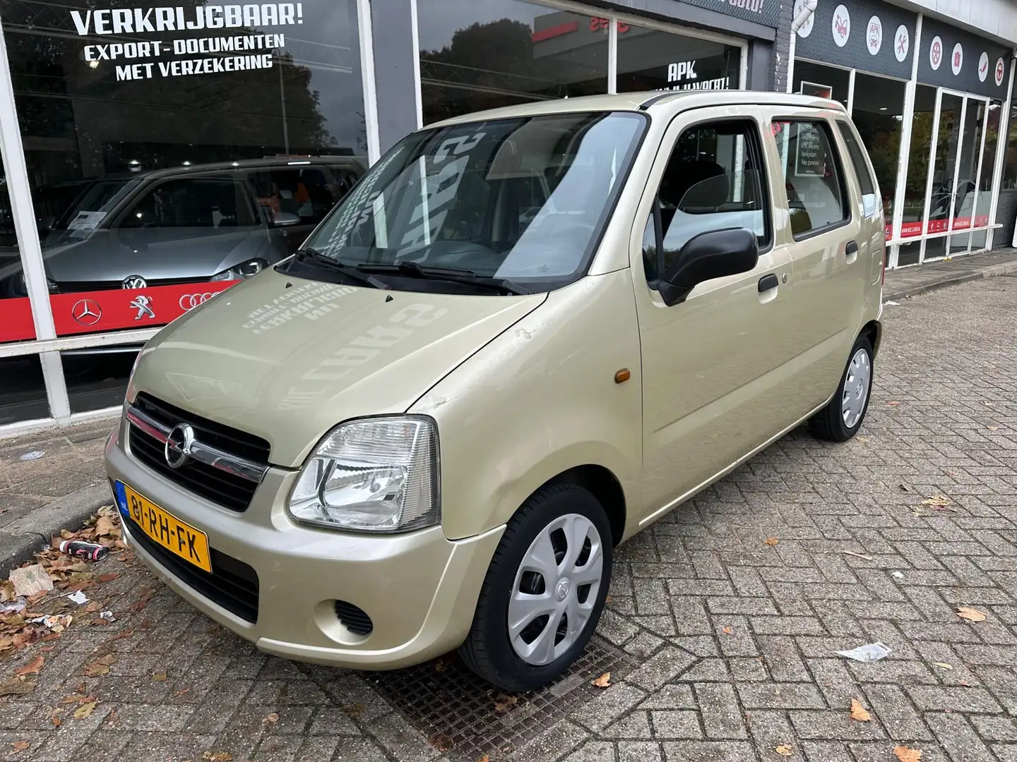 Opel Agila 1.2-16V Flexx Geel - 2