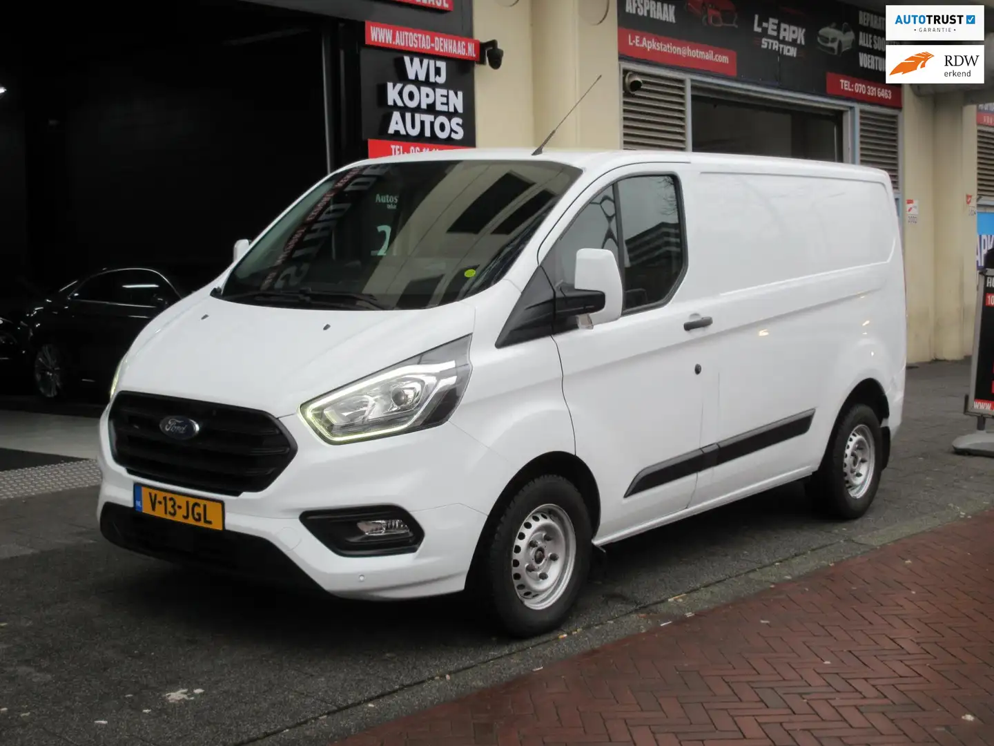 Ford Transit Custom 280 2.0 TDCI L1H1 Trend Airco PDC Wit - 1
