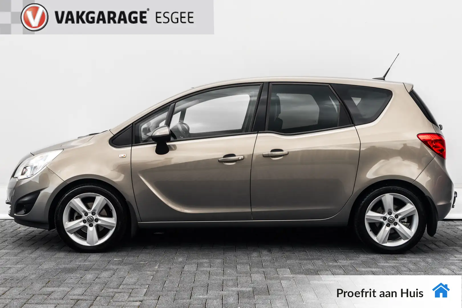 Opel Meriva 1.4 120 PK Turbo Edition UNIEK 1e EIGN, RIJKLAAR,M Bruin - 2